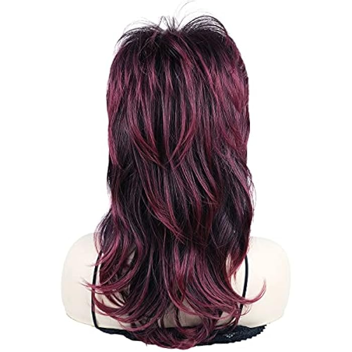 DILLARDS Wiginway Shaggy Layered Wig With Bangs Shoulder Length Natural Straight Shags Wig Soft Synthetic Hair - Image 1